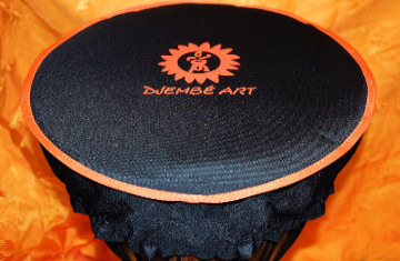 Djembe Art Top2 Cover, Cap, Fellschutz, Schoner