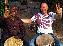 Djembe Trommel spielen lernen