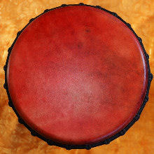 Cow skin red