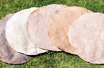 Ziegen Fell, Goatskin, Ziegenhaut, Trommelfell